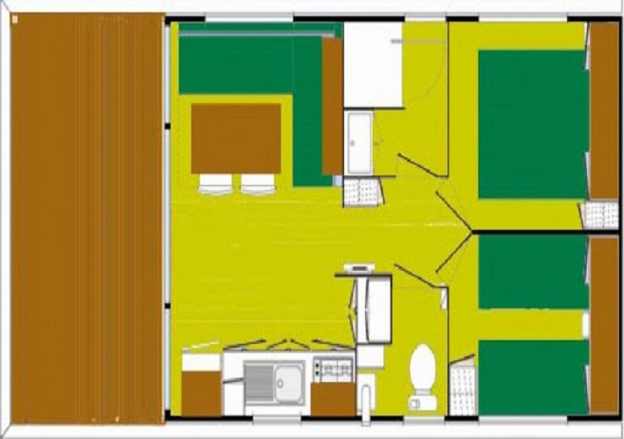 Camping La Chesnays Hotel Vendays-Montalivet Eksteriør billede